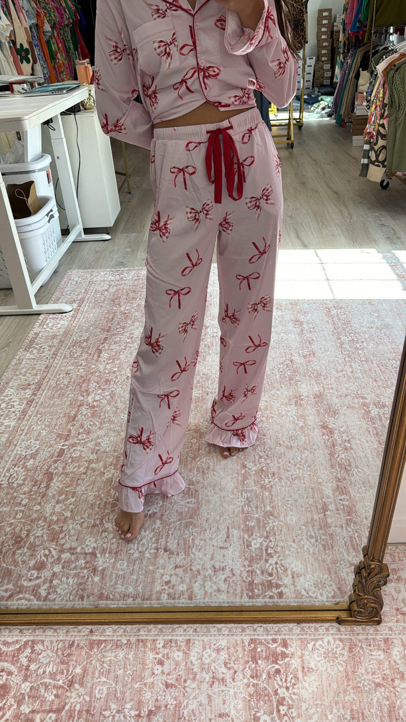 Peppermint Kisses Pajamas