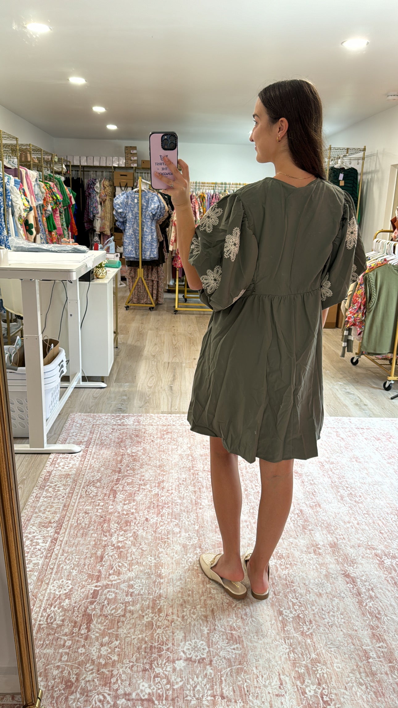 Long Live Olive Dress