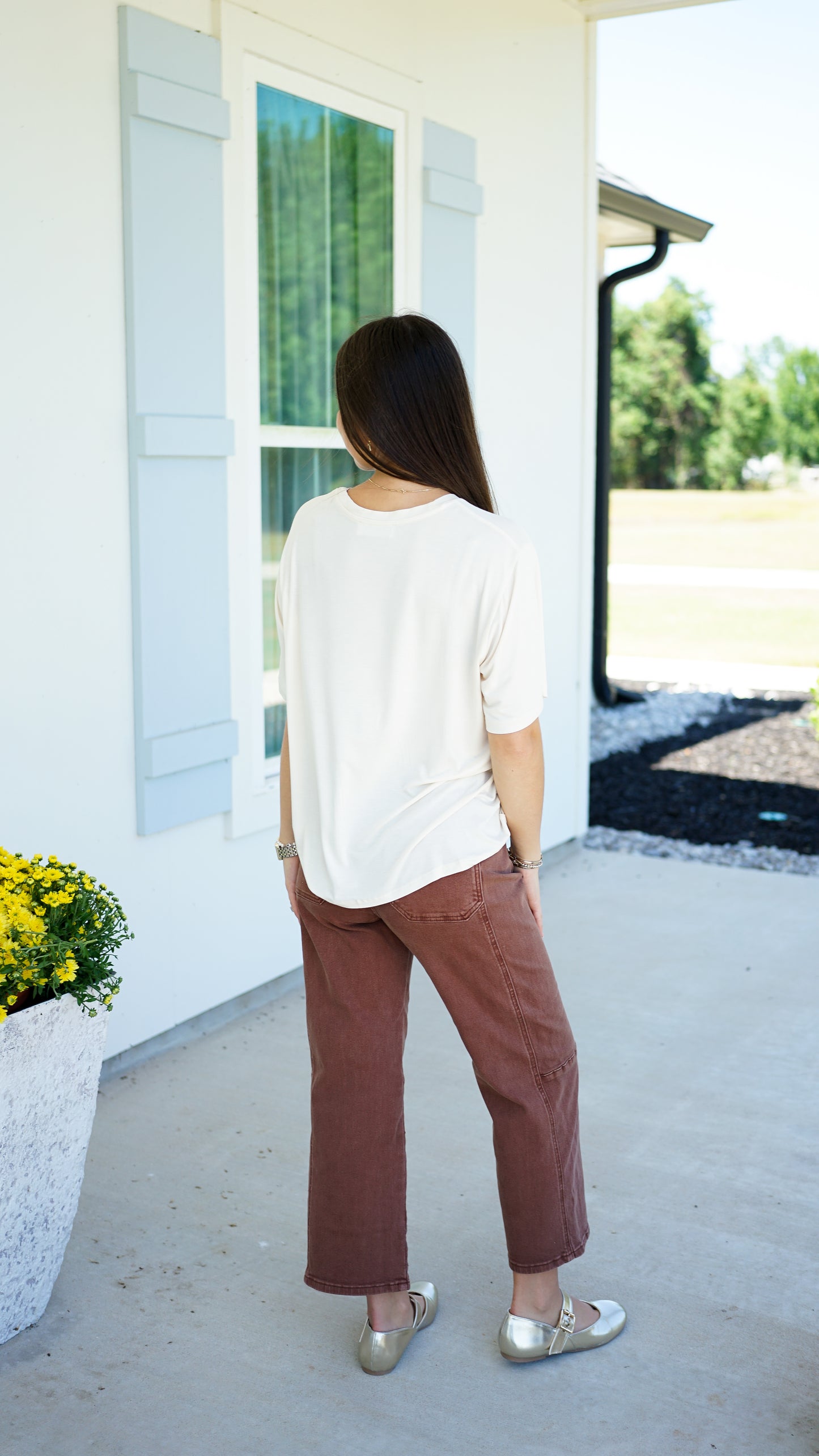 Simple as Can Be Cream Top