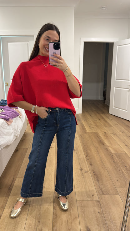 She’s a Keeper Red Sweater
