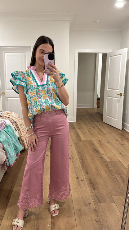 Jade Dreams Top