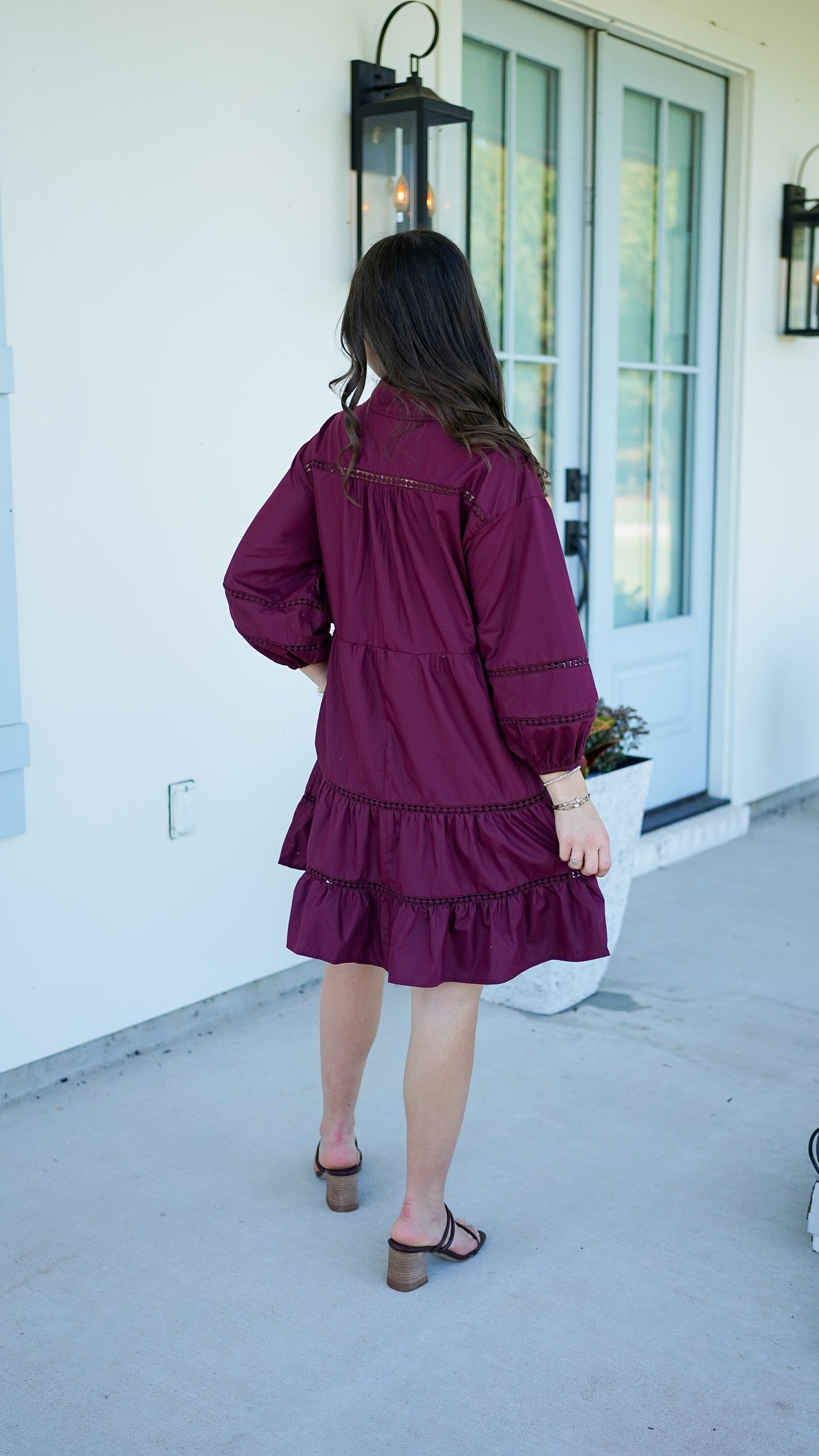 Peace of Christ Wine Dress