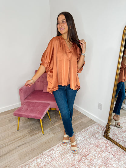 Back To The Basics Desert Rose Top