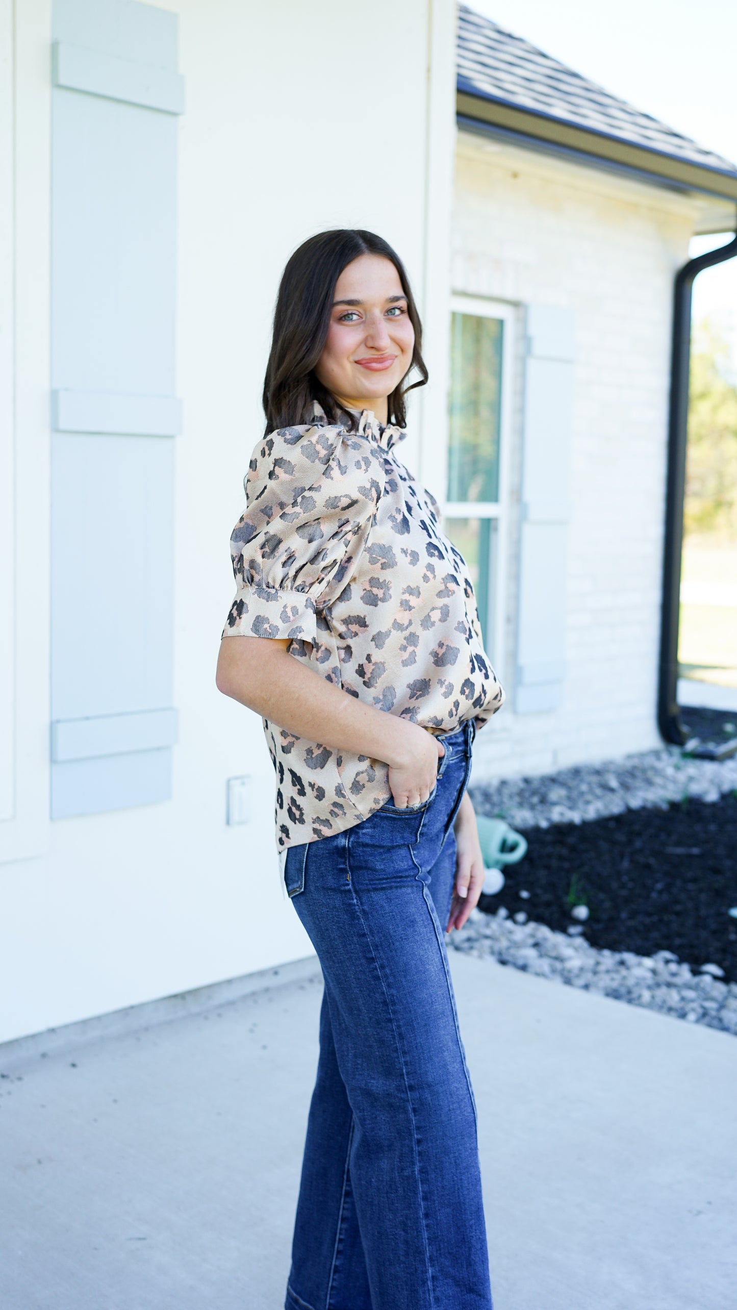 Dinner Date Champagne Top