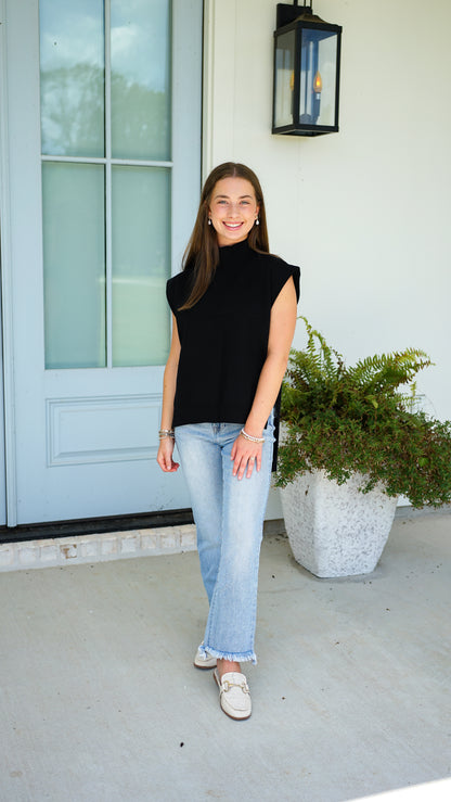 Simple and Chic Black Top