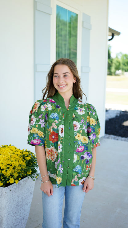 Flower Garden Top