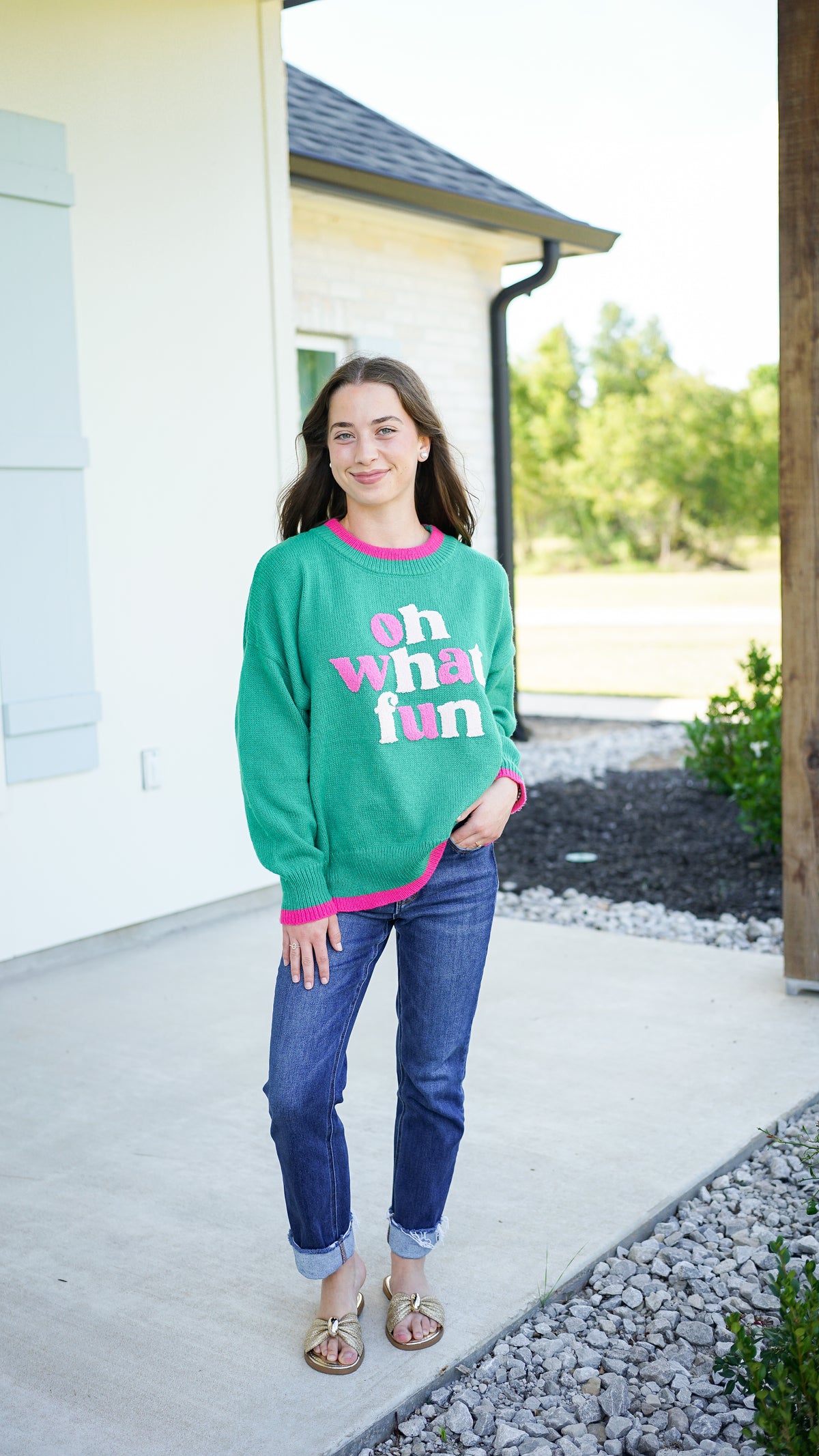 Oh What Fun Sweater