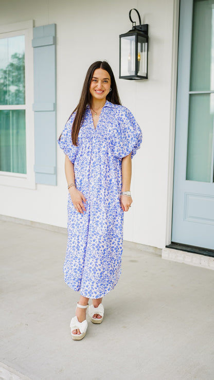 Epitome of Class Floral Dress