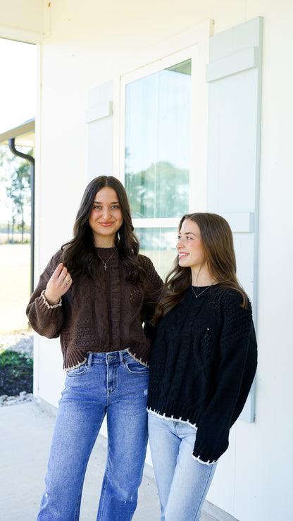 Better In Brown Sweater