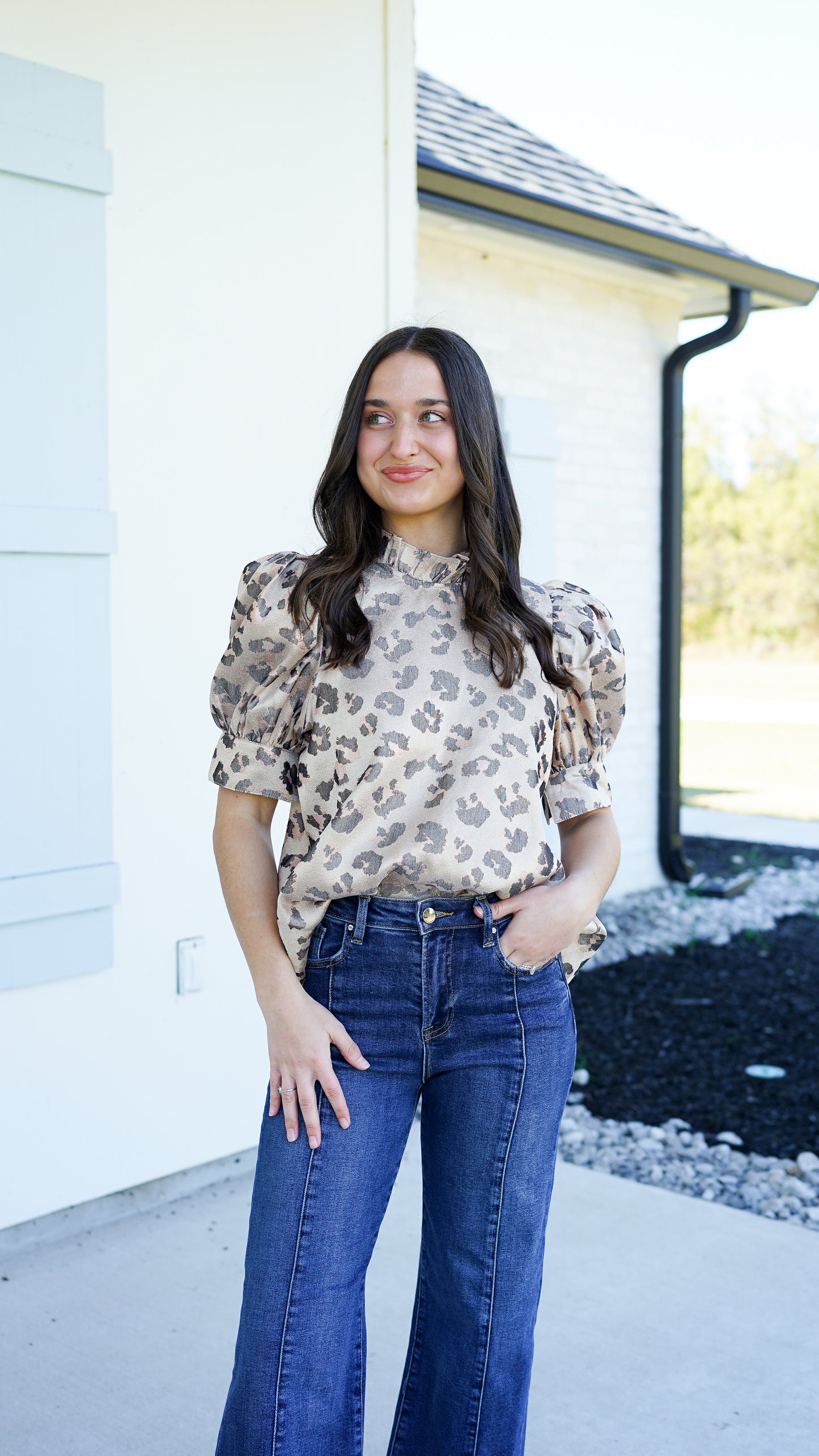 Dinner Date Champagne Top