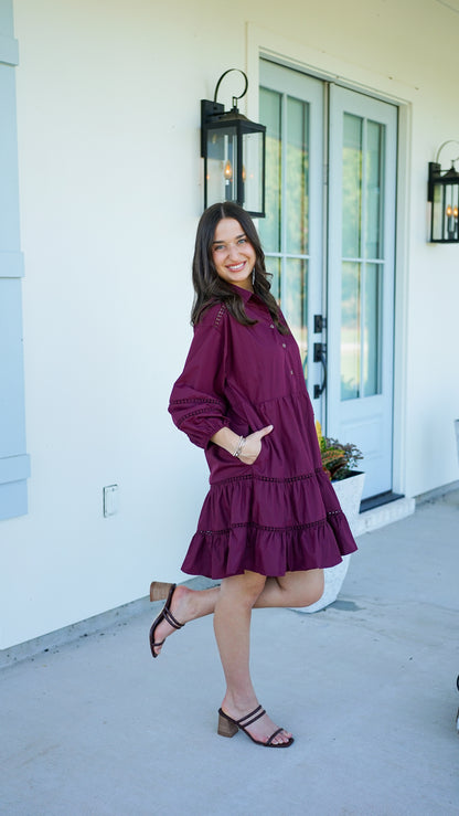 Peace of Christ Wine Dress