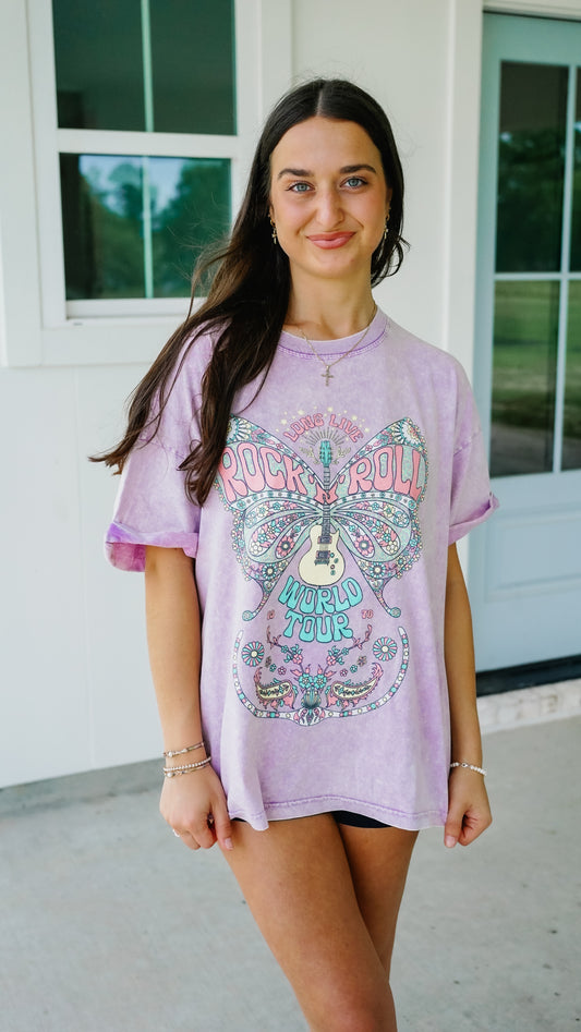 Rock n’ Roll Butterfly Tee