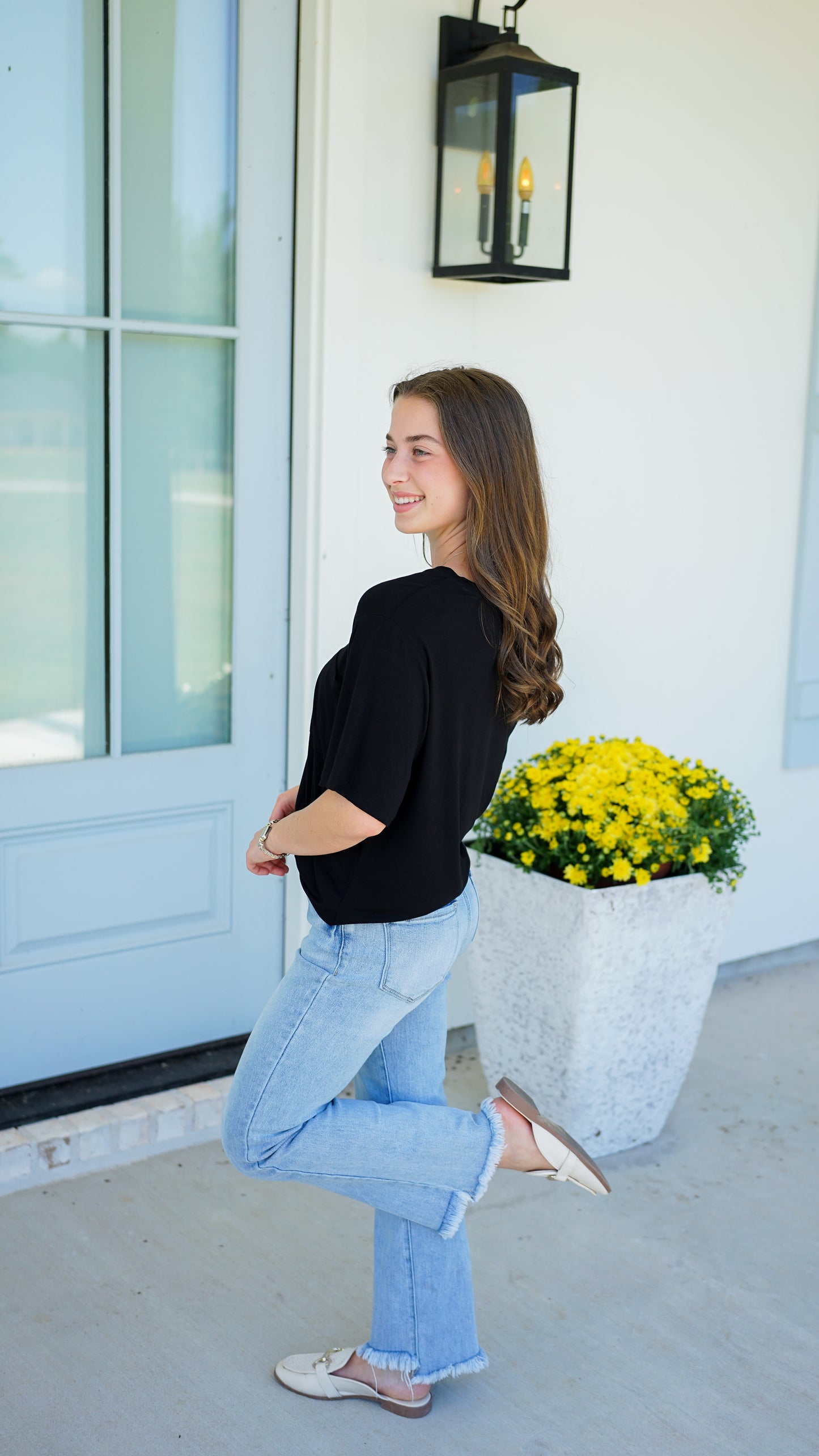 Simple as Can Be Black Top
