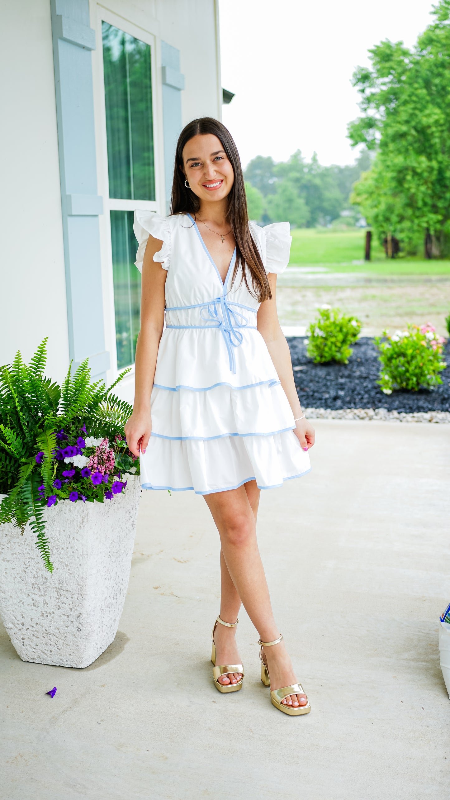 Skies Are Blue Dress