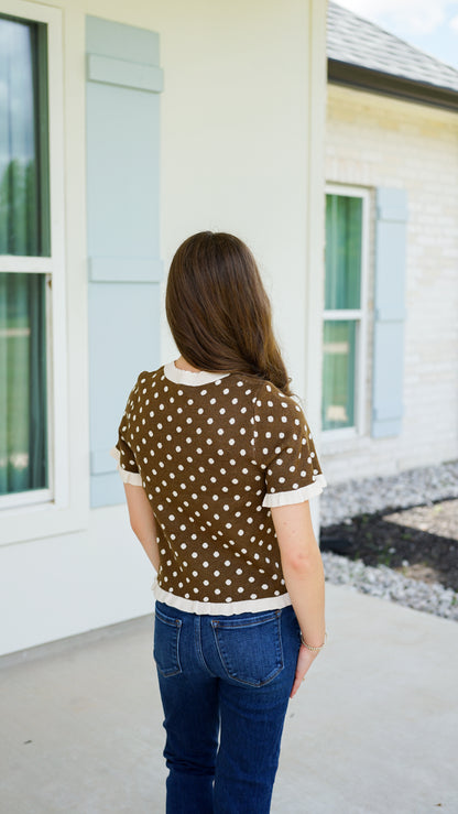 Polka Dot Pretty Top