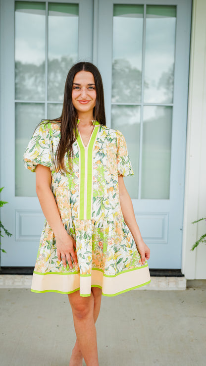 Never Say Never Peach Dress