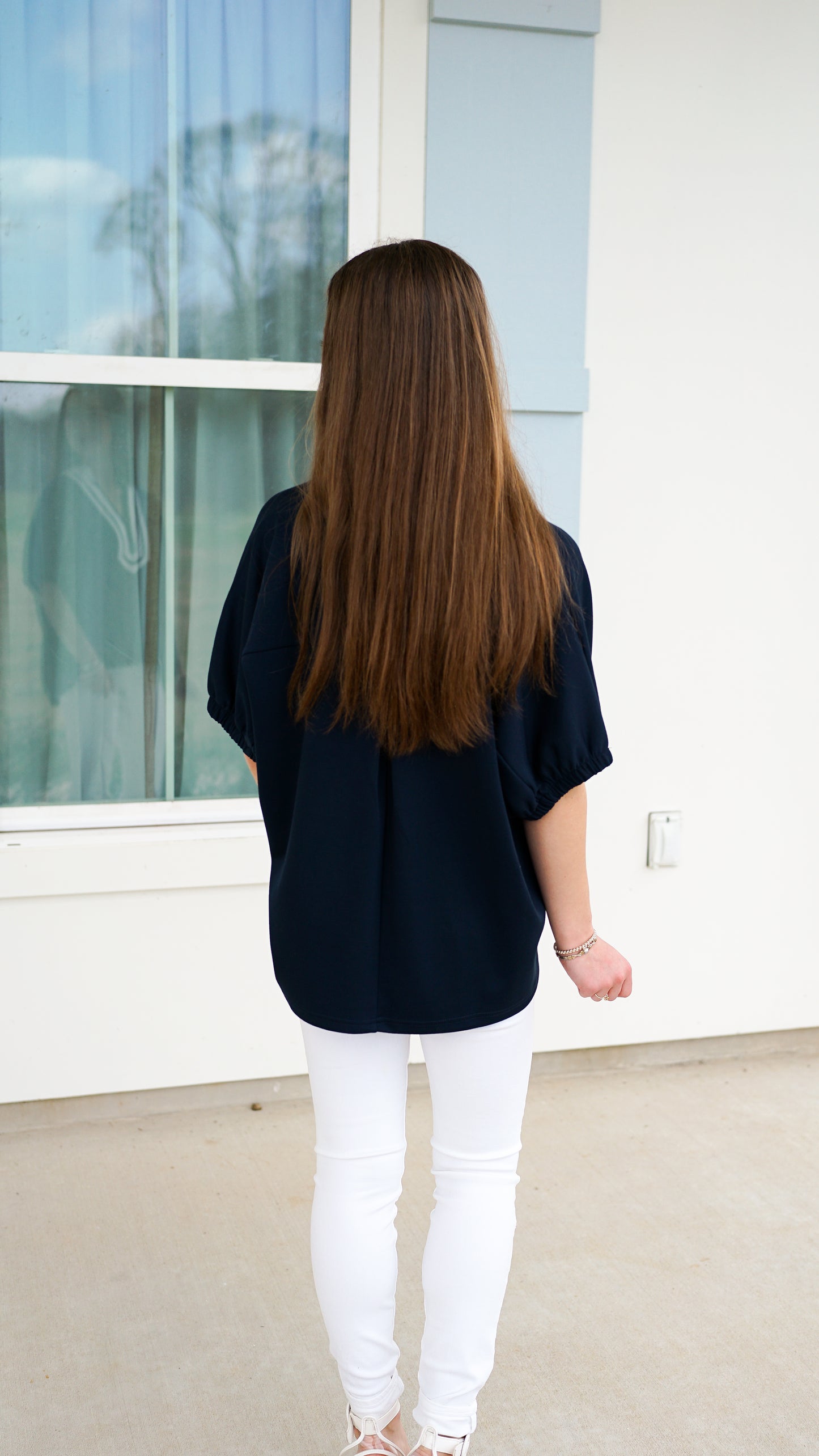 Style and Simplicity Navy Top
