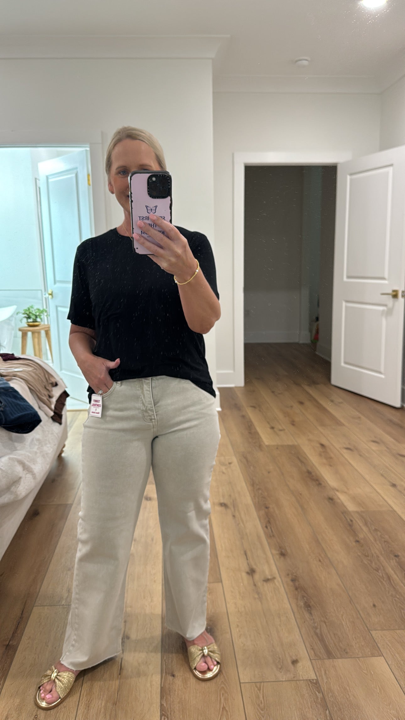 All About Almond Jeans