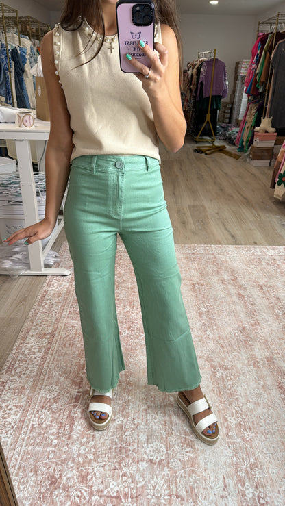 Perfect Fit Mint Pants