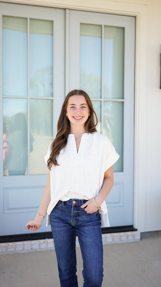 Easy Going White Top