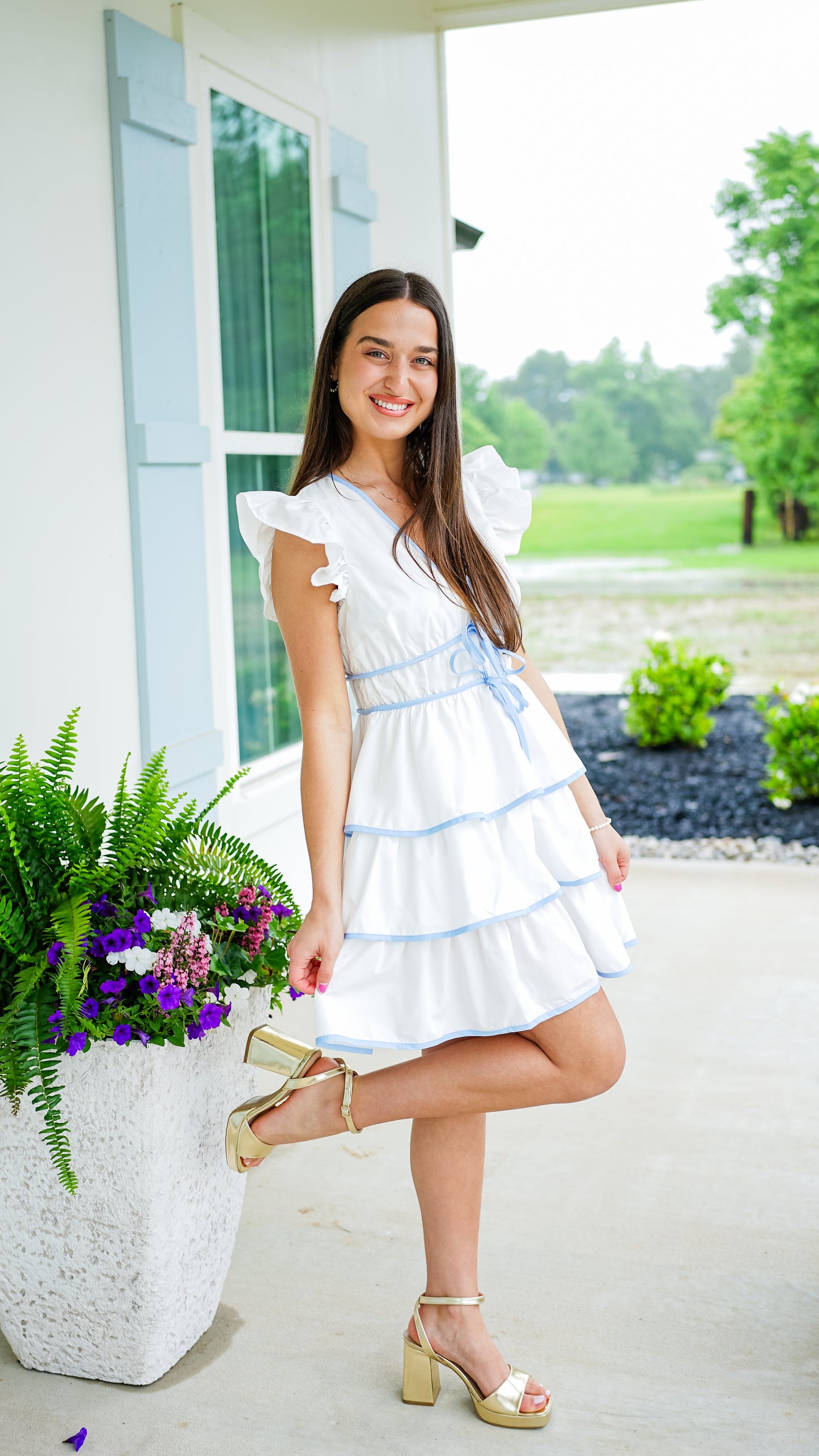 Skies Are Blue Dress