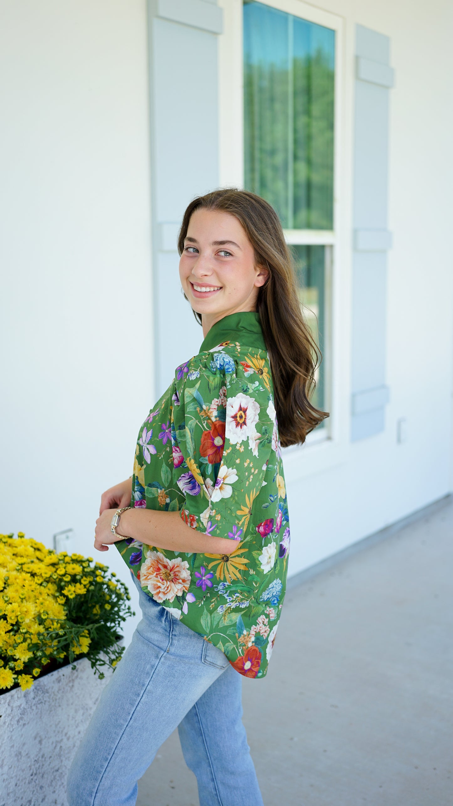 Flower Garden Top