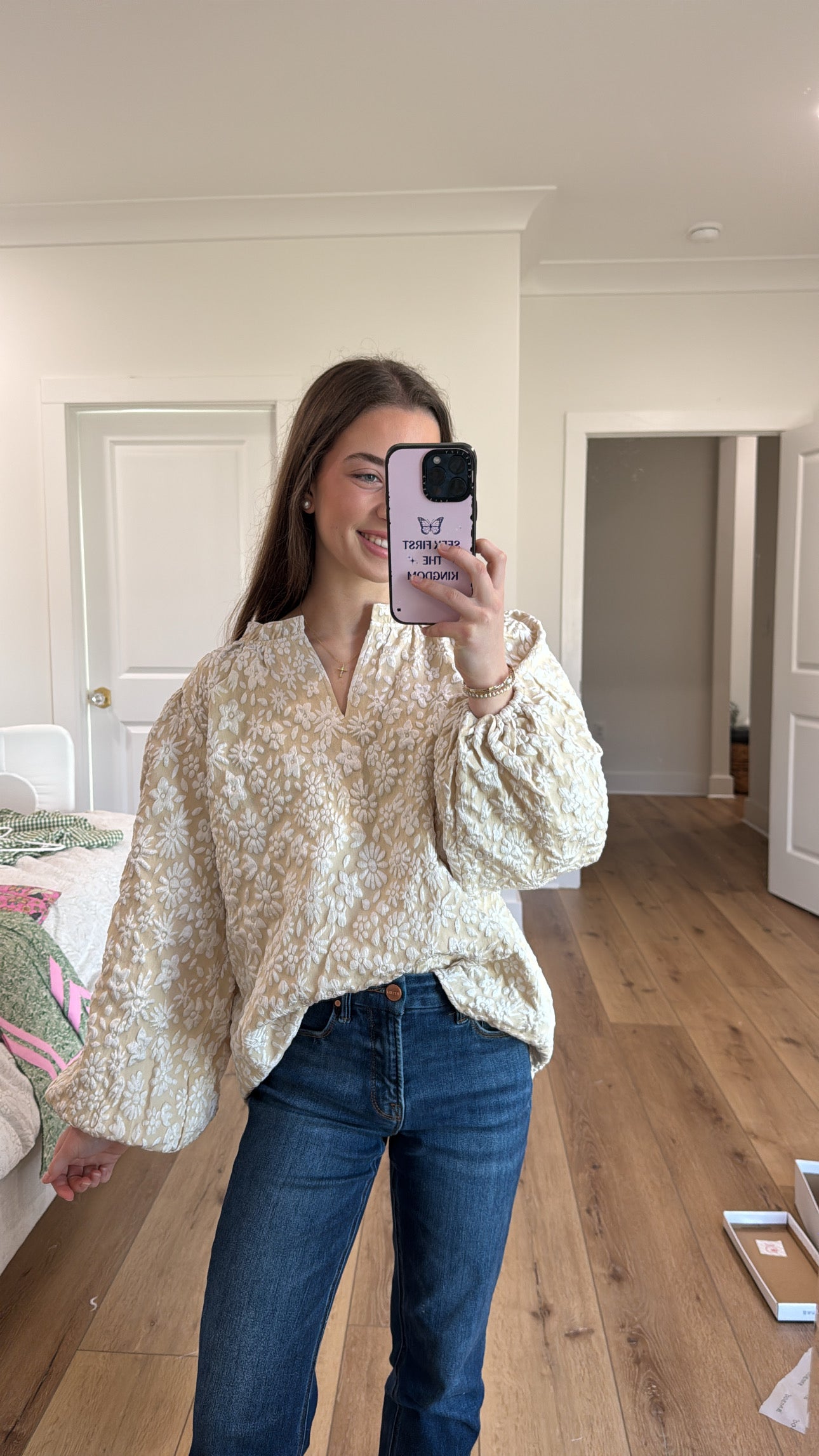 Grace Upon Grace Cream Long Sleeve
