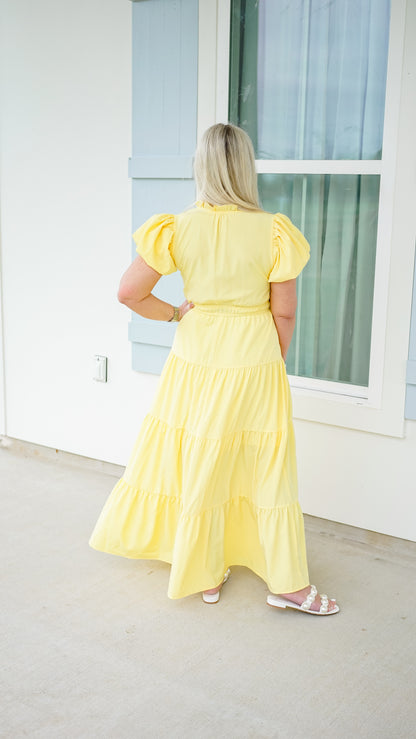 Save Me a Dance Yellow Dress