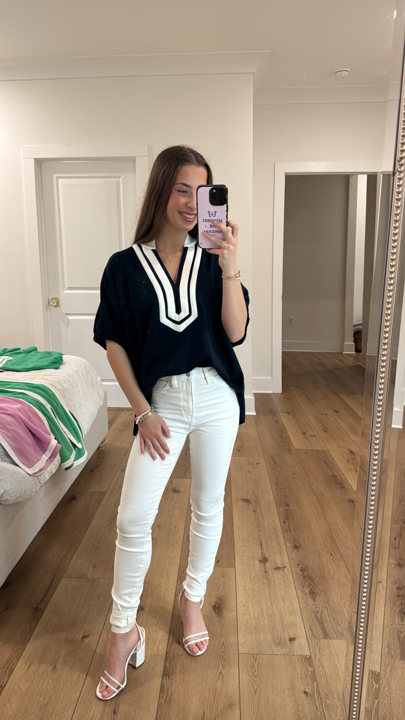 Style and Simplicity Navy Top