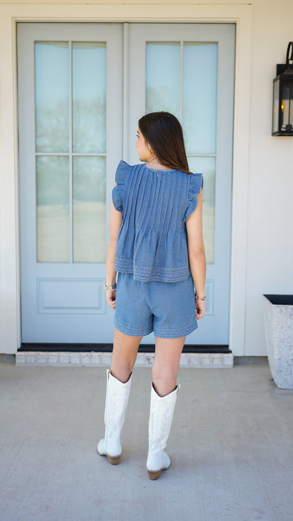 Just a Girl Denim Set