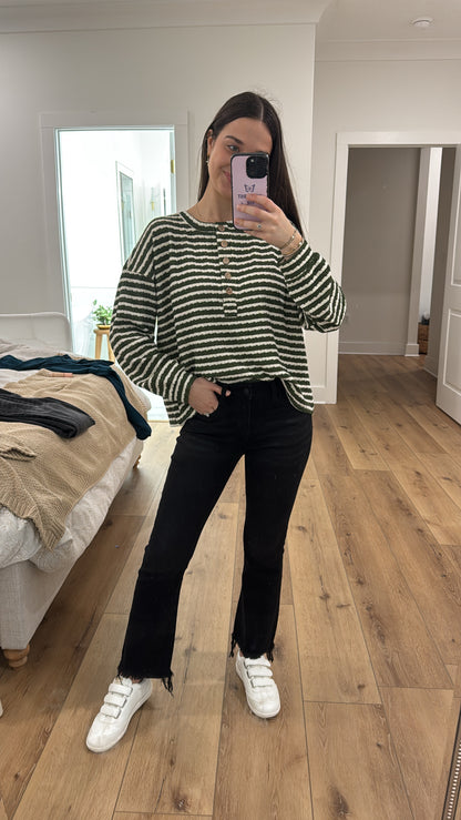 Simple In Stripes Top