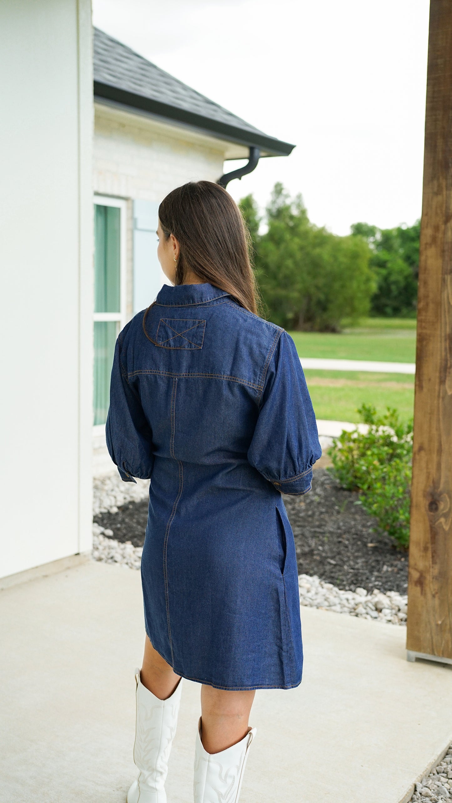 Denim on Duty Dress