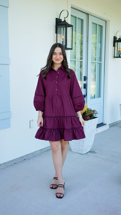 Peace of Christ Wine Dress