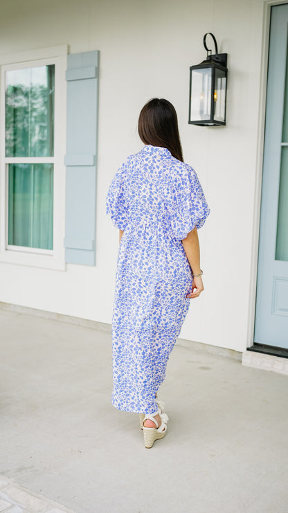 Epitome of Class Floral Dress
