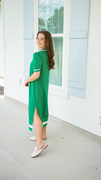 Class In Kelly Dress