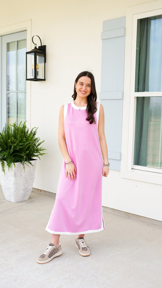 Some Kind of Comfy Lilac Midi