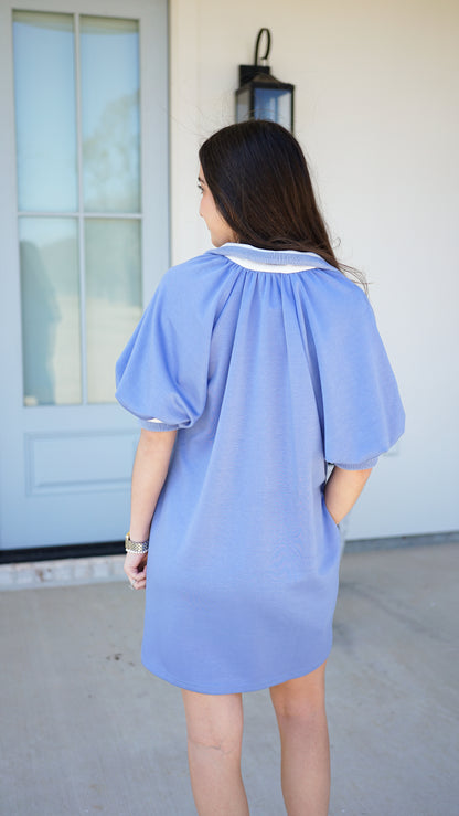 Sporty Girl Blue Dress