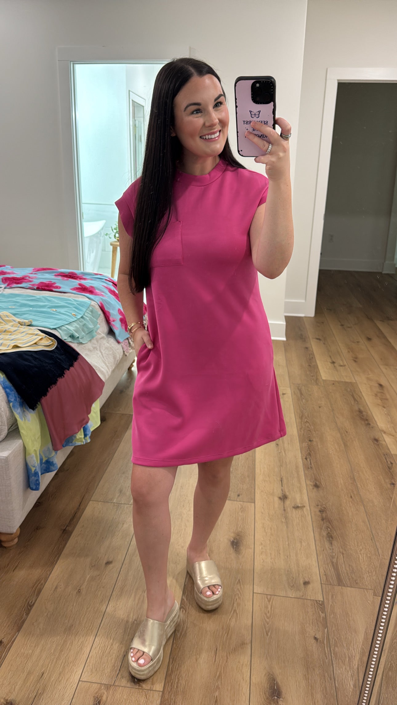 Summer Feeling Pink Dress