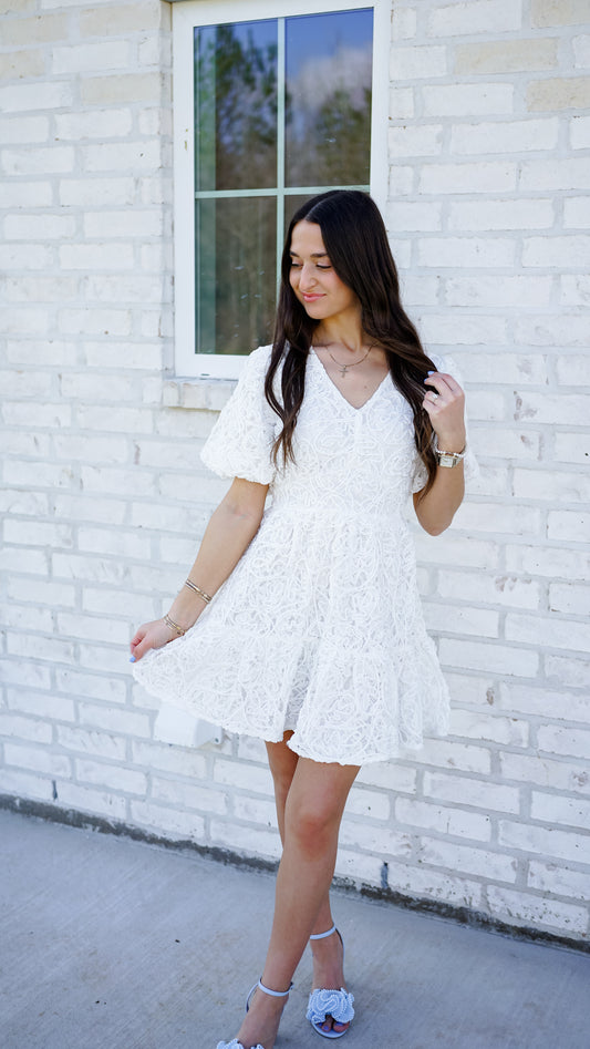 Sweet Romance White Dress