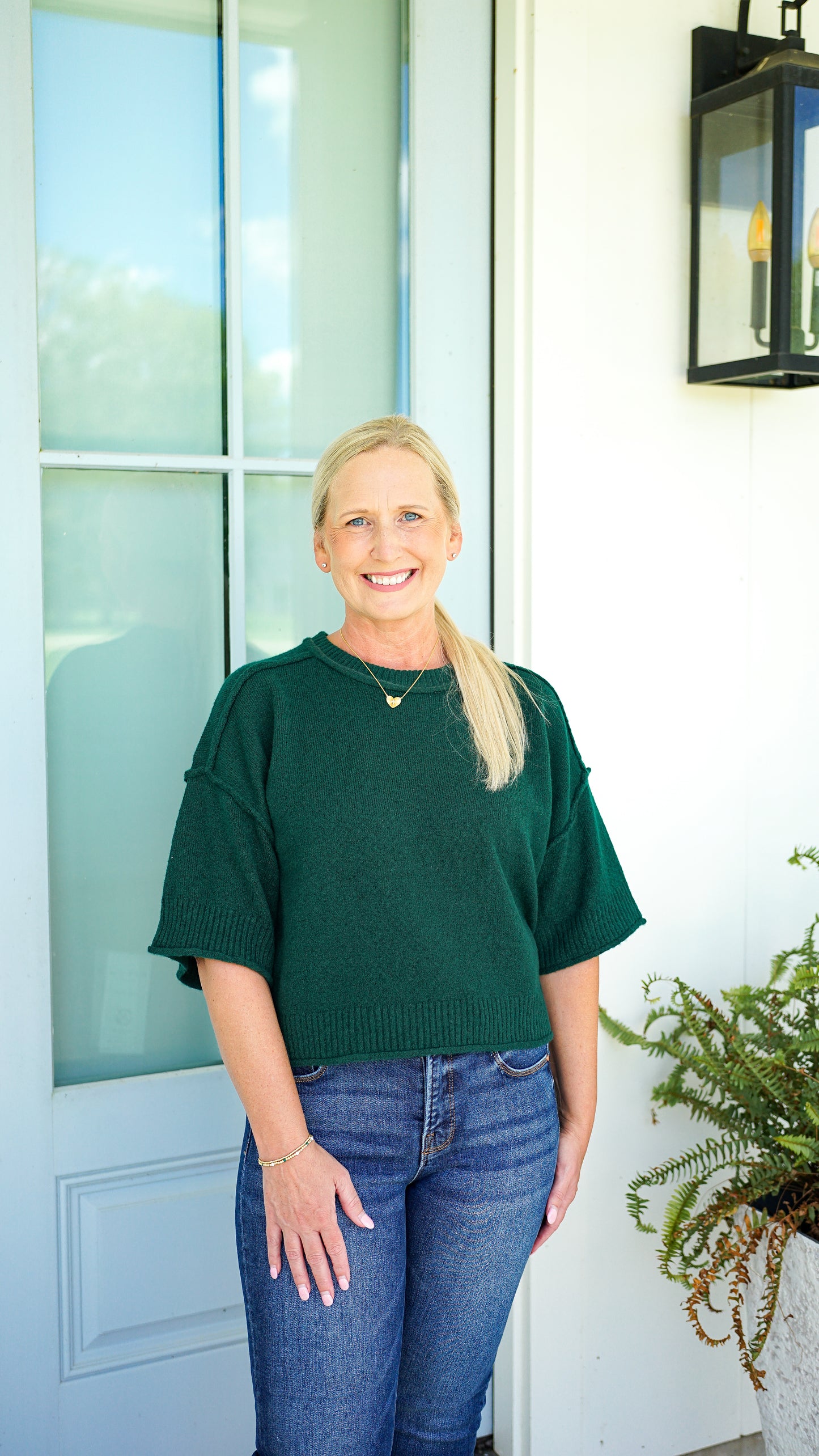 Emerald Evening Top