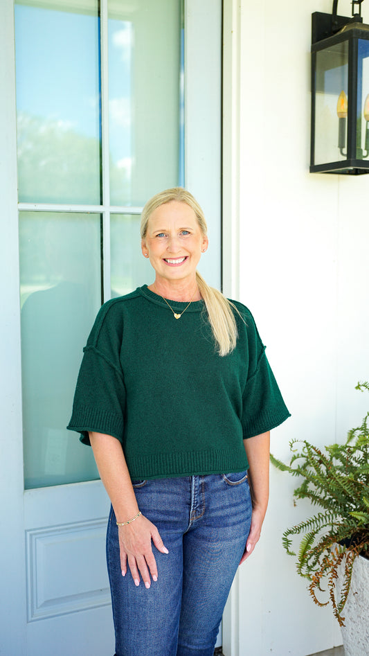 Emerald Evening Top