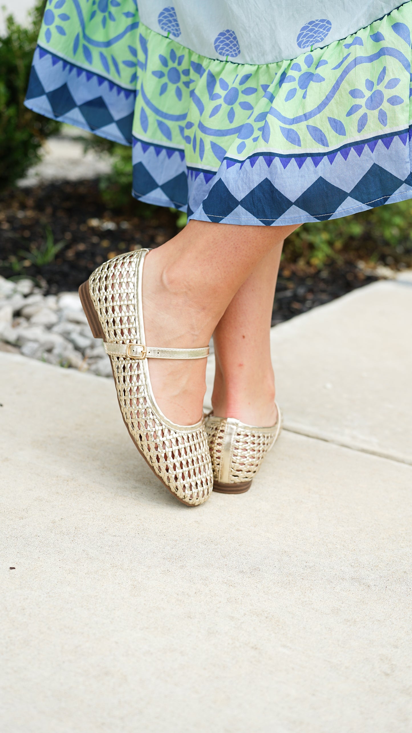 Golden Hour Ballet Flats