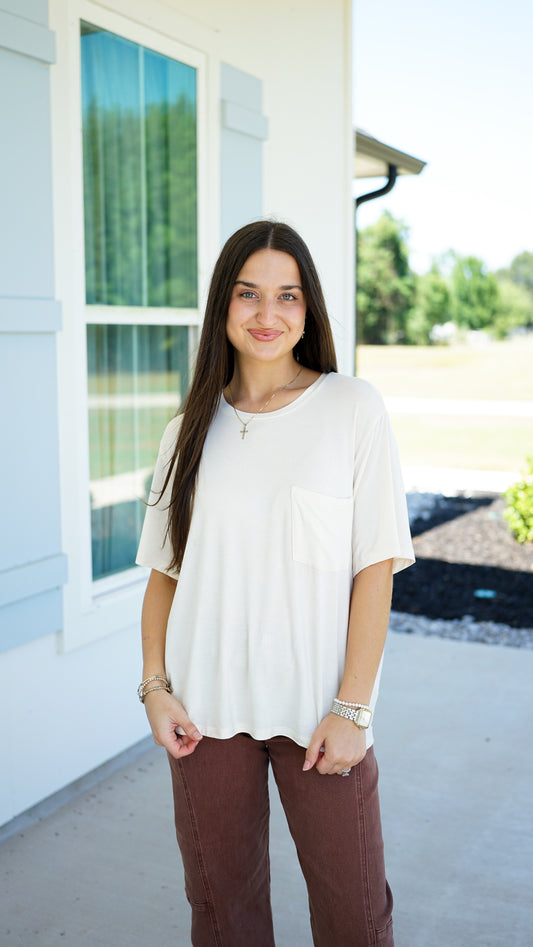 Simple as Can Be Cream Top
