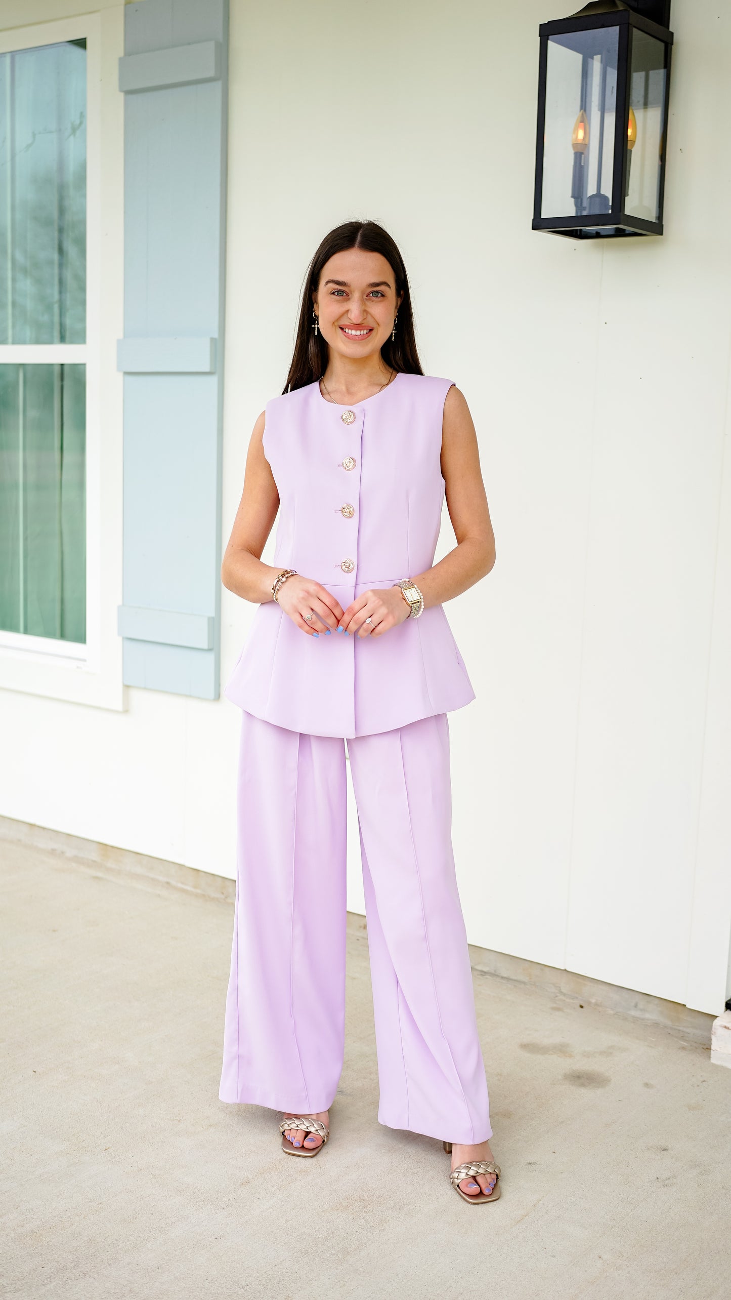 Pretty In Pastel Pantsuit