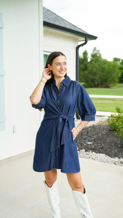Denim on Duty Dress
