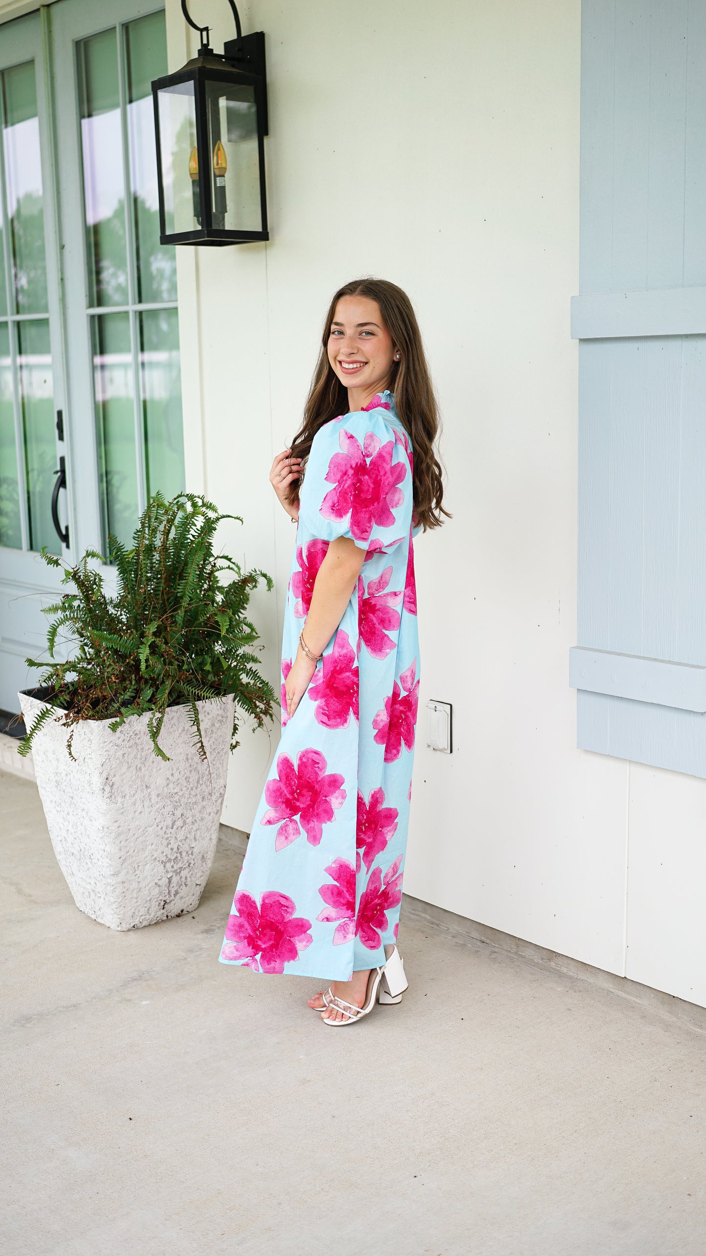 Nothing Ordinary Aqua Midi Dress