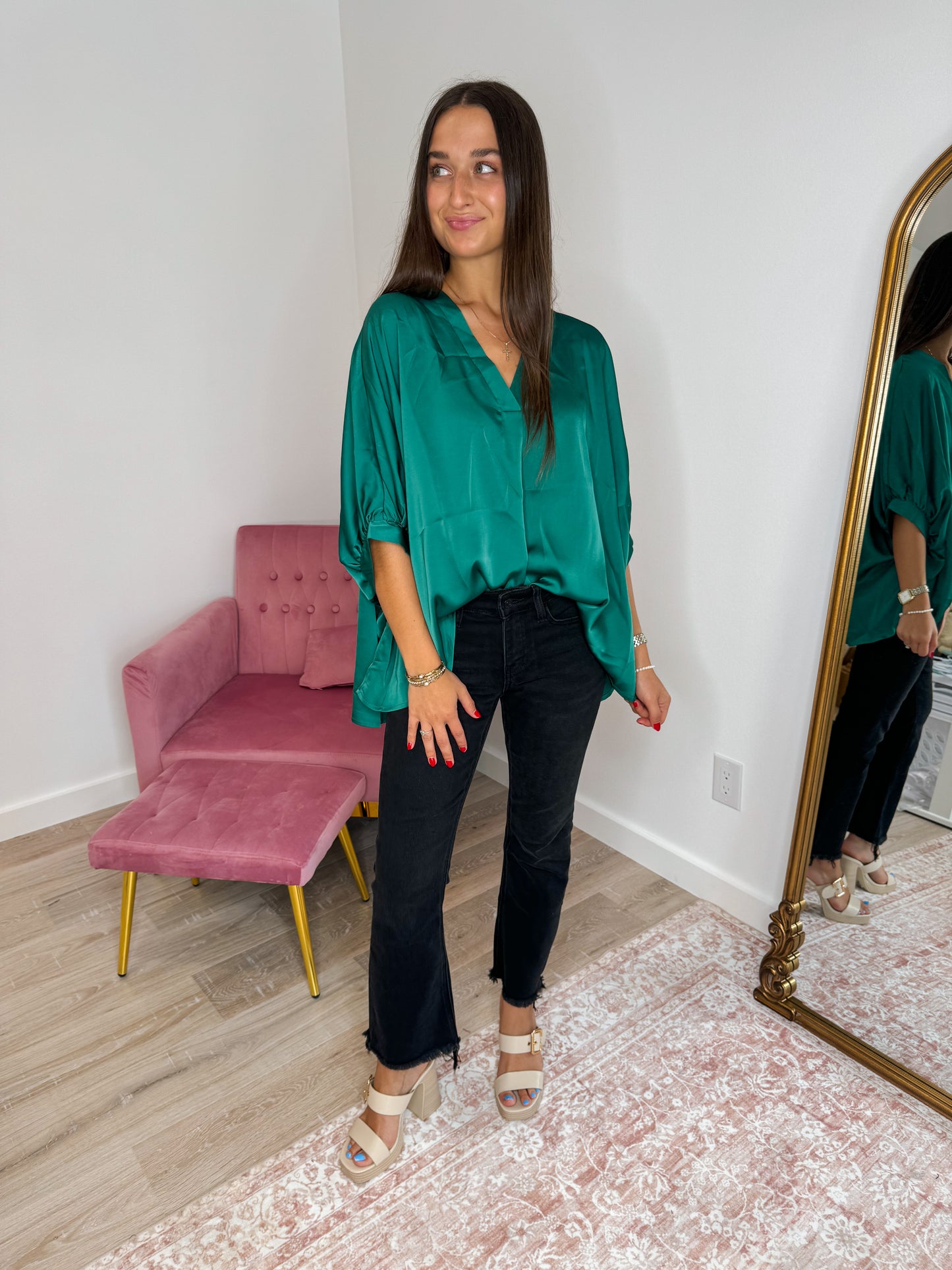 Back To The Basics Emerald Top