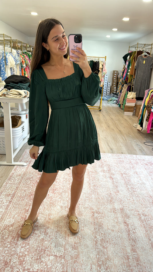 Emerald Simplicity Dress