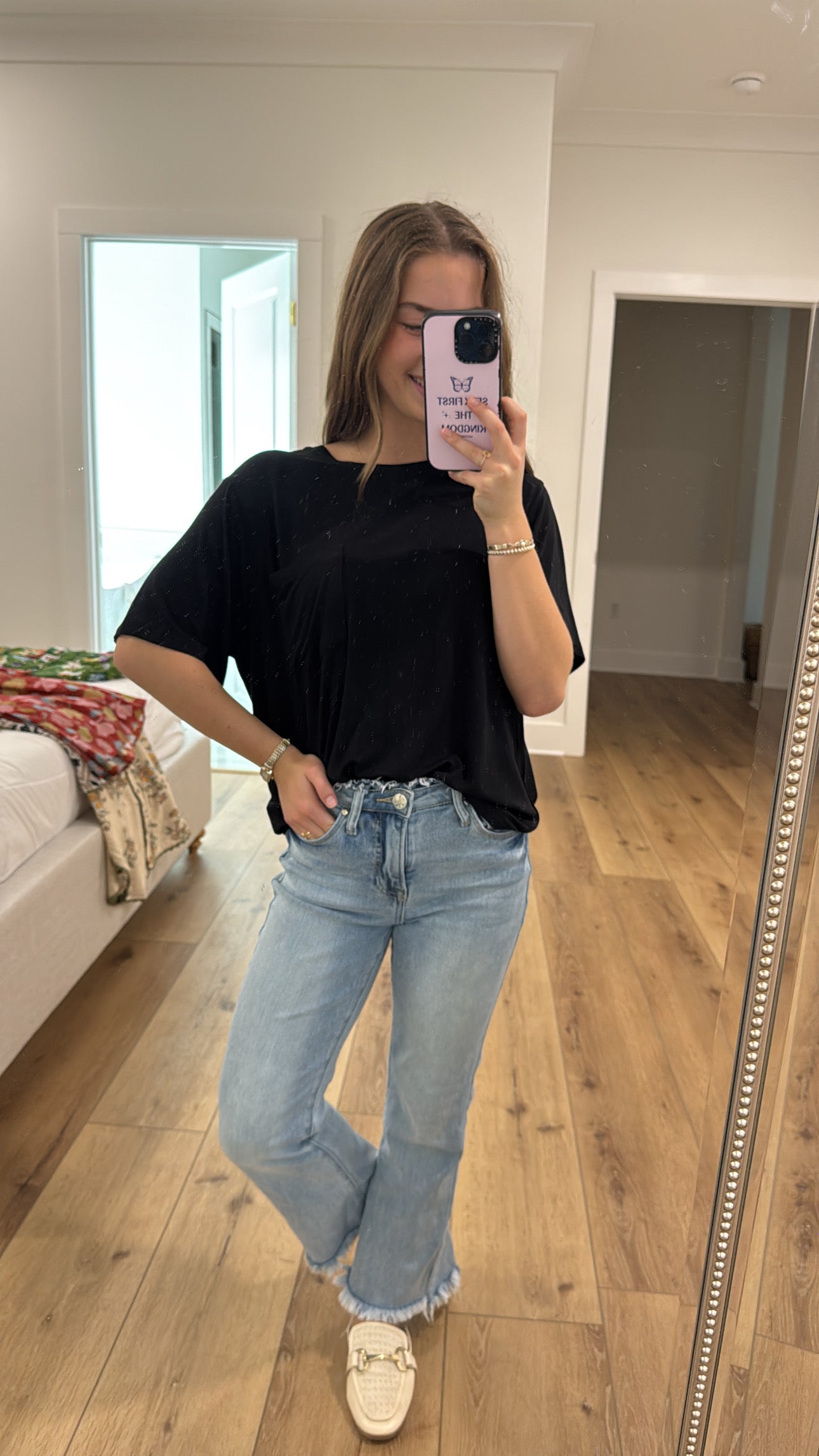 Simple as Can Be Black Top