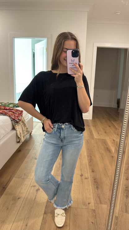 Simple as Can Be Black Top